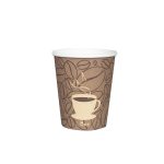 Coffee Bean Stock Printed Hot Paper Cup