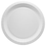 6" Envy® Clay Coated Paper Plate