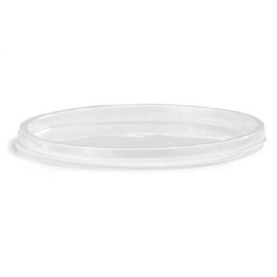 Total Solution® Small Round Plastic Lid with Teal Seal