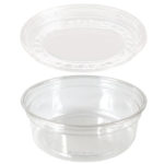 Clear Deli Cup and Lid Combo