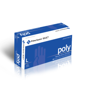 Prime Source® Select Clear Blown Poly Glove
