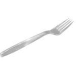 PExtra Heavy Polystyrene Clear Fork Boxed Pack