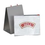 10.5" x 8" 'Our Deli' Slide Lock Saddle Pack Bags