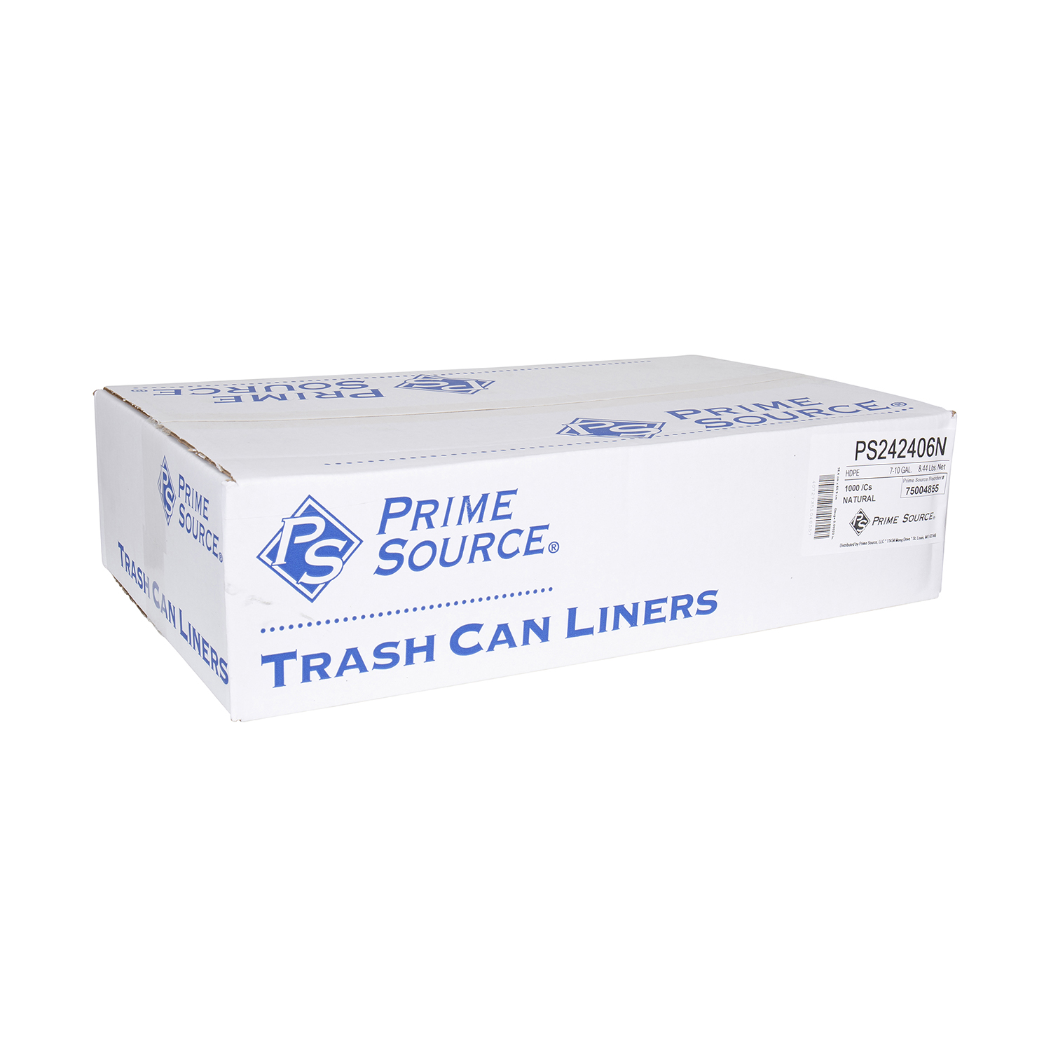 Heritage High-Density Waste Can Liners, 60 gal, 17 Mic, 38 x 60, Black, 200/Carton