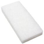10" x 4.5" x 1” White Light Duty Utility Pad