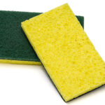 6” x 3.375” x 0.75” Medium Scrub Sponge