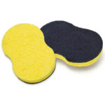 6.25" x 3.25" Contour Antimicrobial Scrub Sponge