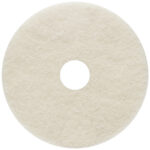 Beige Burnishing High Speed Floor Pad