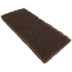 10" x 4.5 x 1” Brown Stripping Utility Pad