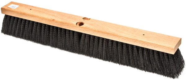 24″ Black Poly Wood Push Broom – Prime Source Brands