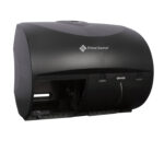 Controlled Use Side-By-Side Bath Tissue Dispenser