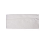 1/8 Fold 1 Ply White Dinner Napkin