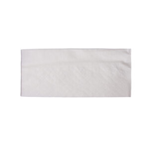 1/8 Fold 1 Ply White Dinner Napkin